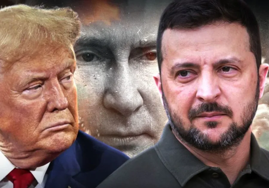 Трамп, Путін та Зеленський