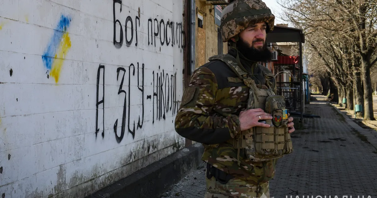 Українські поліцейські у Гуляйполі
