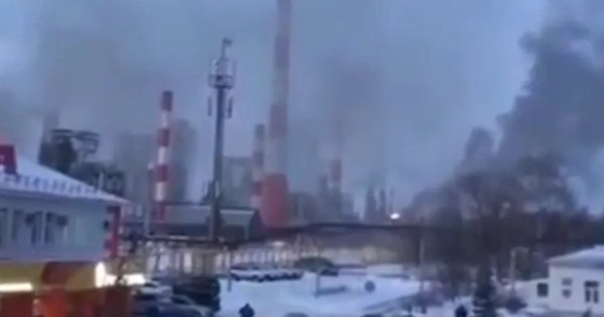 горить НПЗ