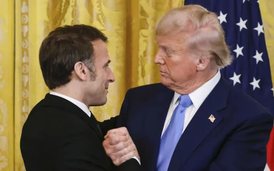 Макрон та Трамп