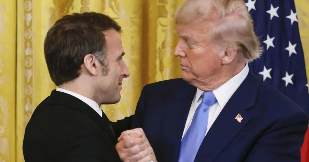 Макрон та Трамп