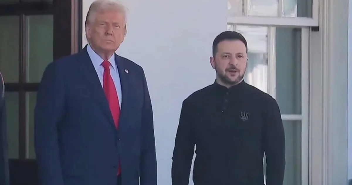 Трамп, Зеленский