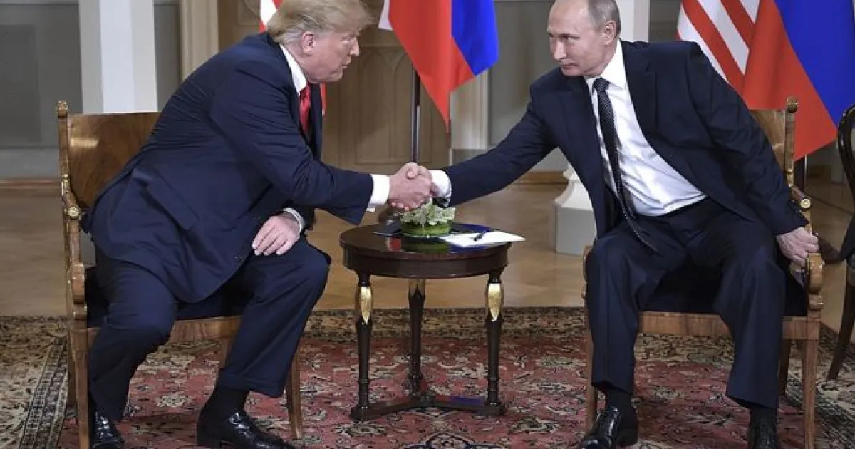 Трамп і Путін - Трамп и Путин