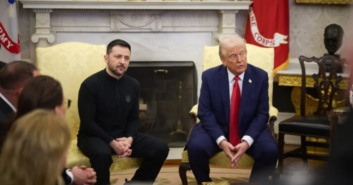 Зеленський і Трамп - Зеленский и Трамп