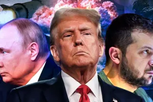 Зеленский, Путин, Трамп