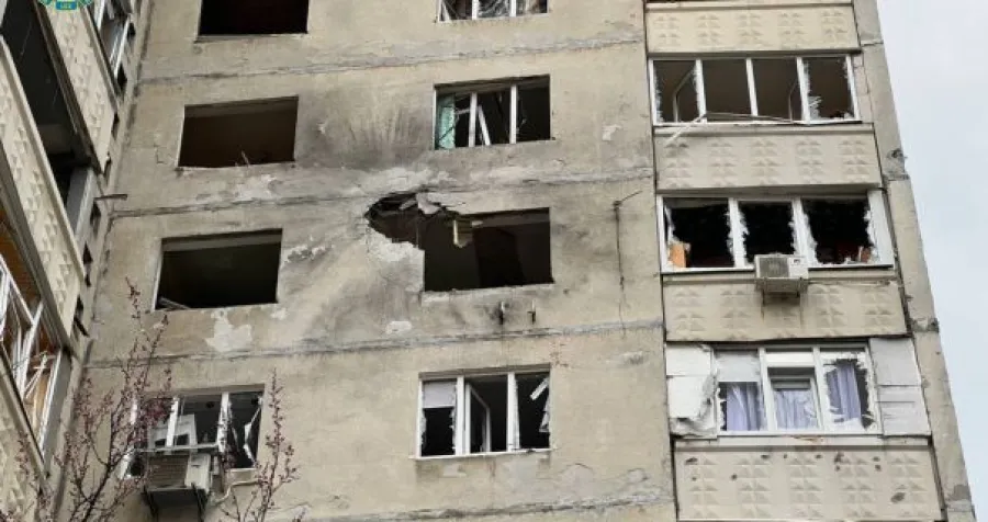 Удар по будинку у Харкові