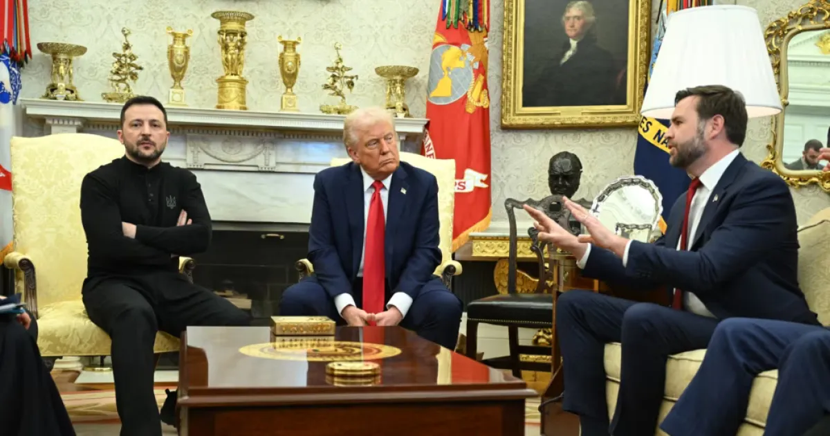 Зеленский, Трамп, Вэнс
