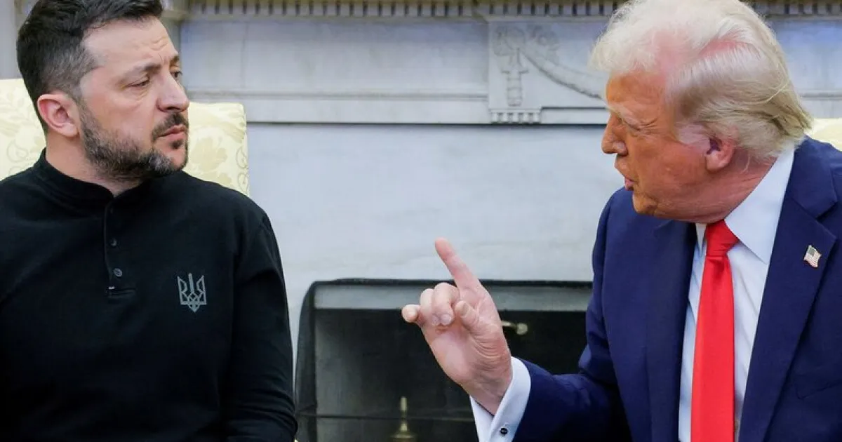 Дональд Трамп та Володимир Зеленський / Дональд Трамп и Владимир Зеленский