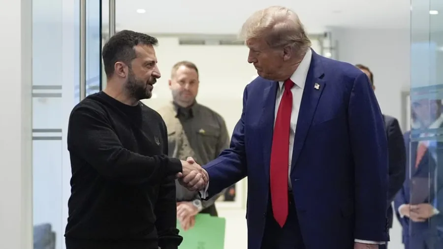 Дональд Трамп и Владимир Зеленский / Дональд Трамп и Владимир Зеленский