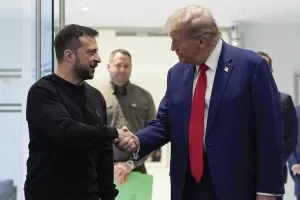 Дональд Трамп и Владимир Зеленский / Дональд Трамп и Владимир Зеленский