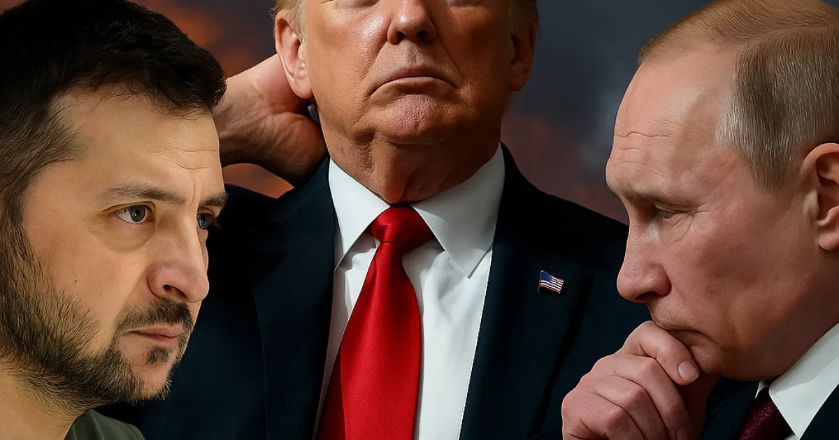 Зеленський, Трамп, Путін - Зеленский, Трамп, Путин