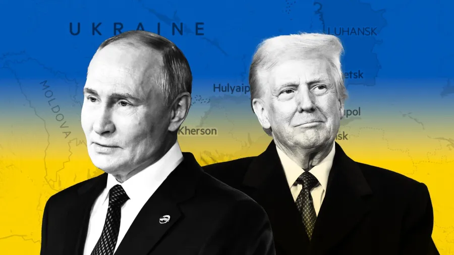 Трамп та Путін / Трамп и Путин