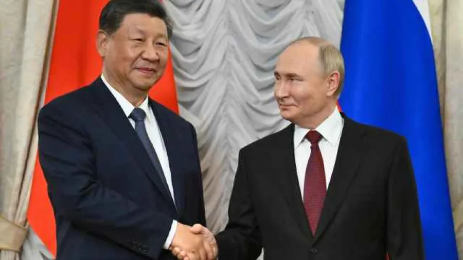 Си Цзиньпин и Путин