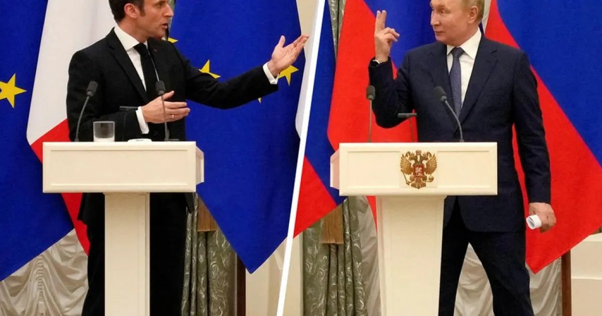 Макрон і Путін