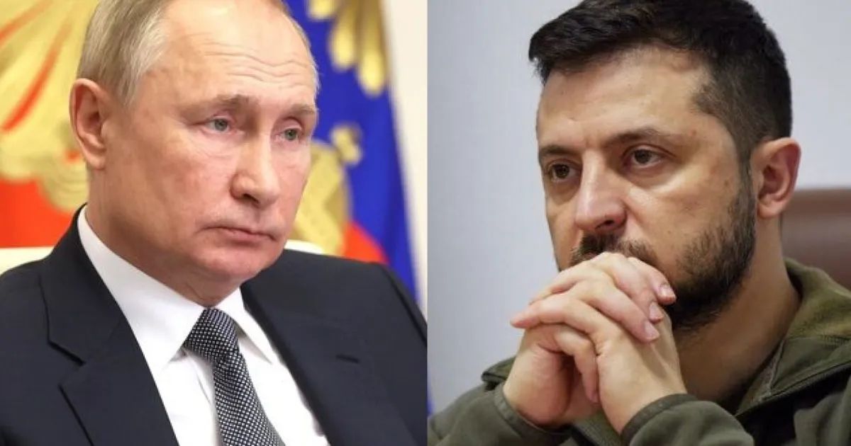 Путін та Зеленський