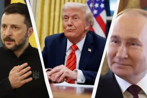 Путин, Трамп, Зеленский