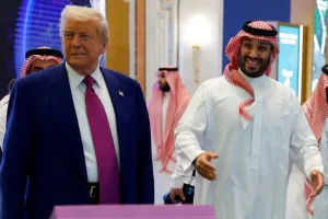 Трамп в Саудовской Аравии