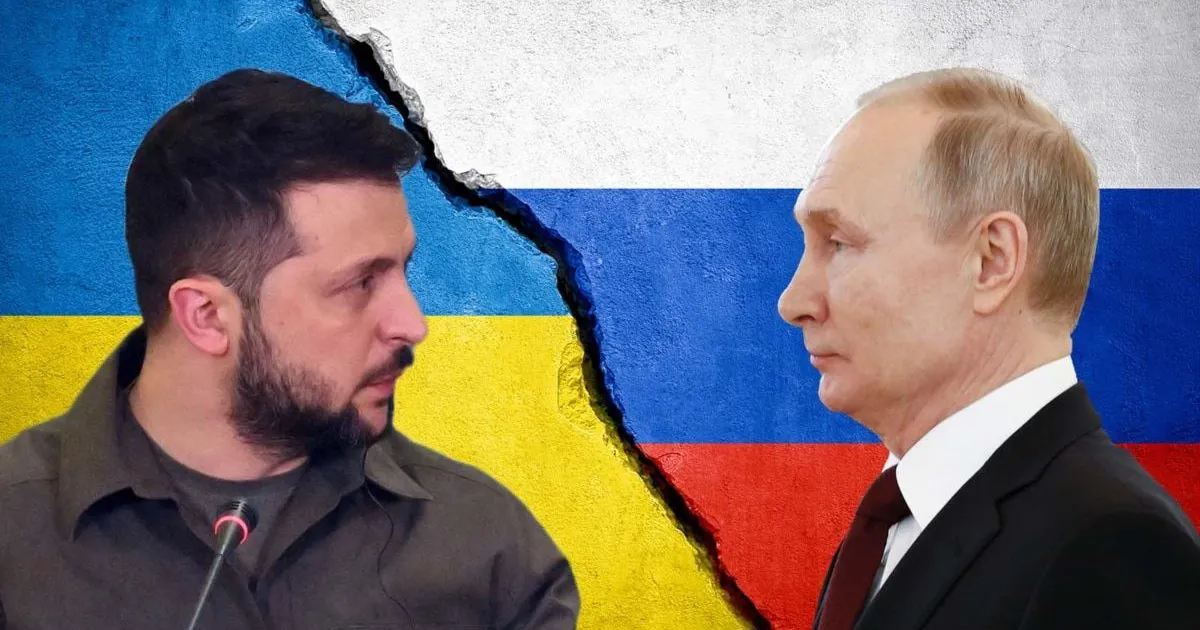 Зеленський і Путін