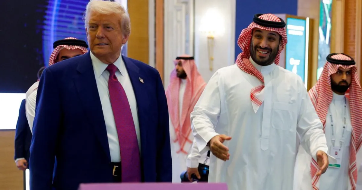 Трамп в Саудовской Аравии