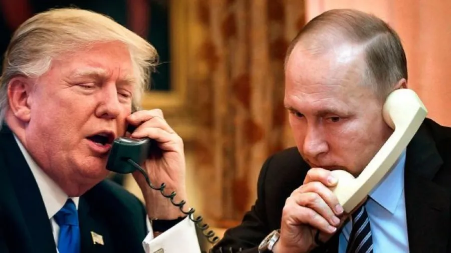 розмова Трампа та Путіна / разговор Трампа и Путина