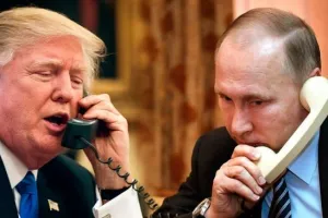 розмова Трампа та Путіна / разговор Трампа и Путина