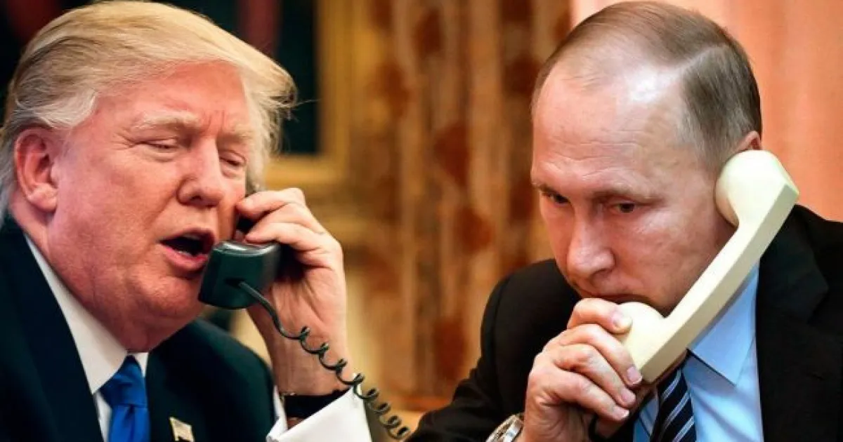 розмова Трампа та Путіна / разговор Трампа и Путина
