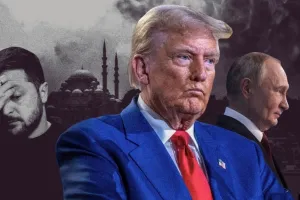 Трамп, Путін та Зеленський / Трамп, Путин и Зеленский