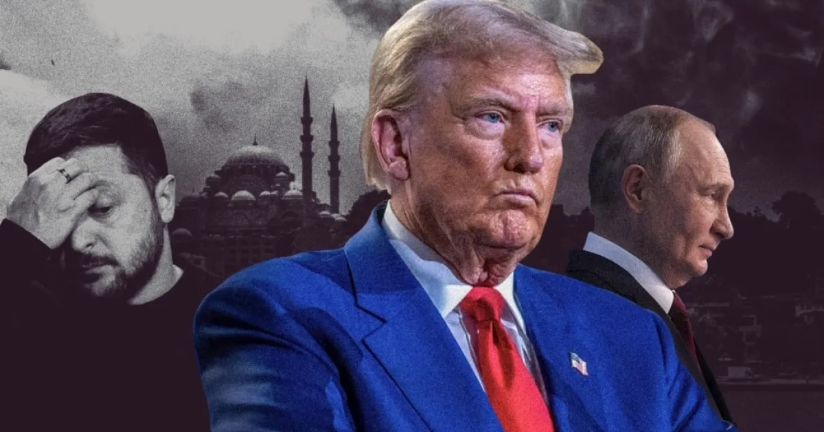 Трамп, Путін та Зеленський / Трамп, Путин и Зеленский