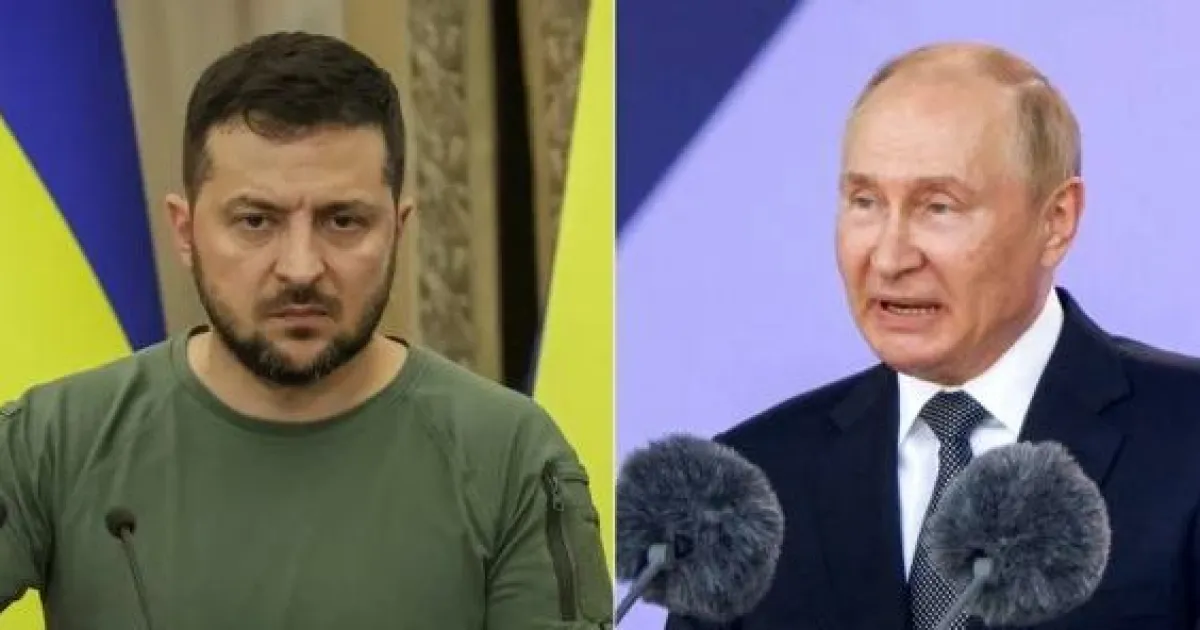Зеленский, Путин