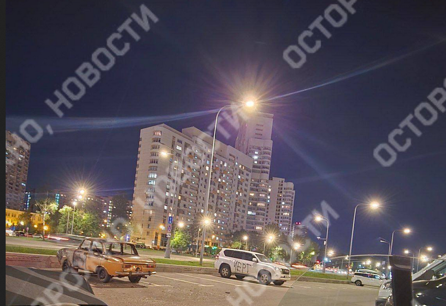 заминированный внедорожник