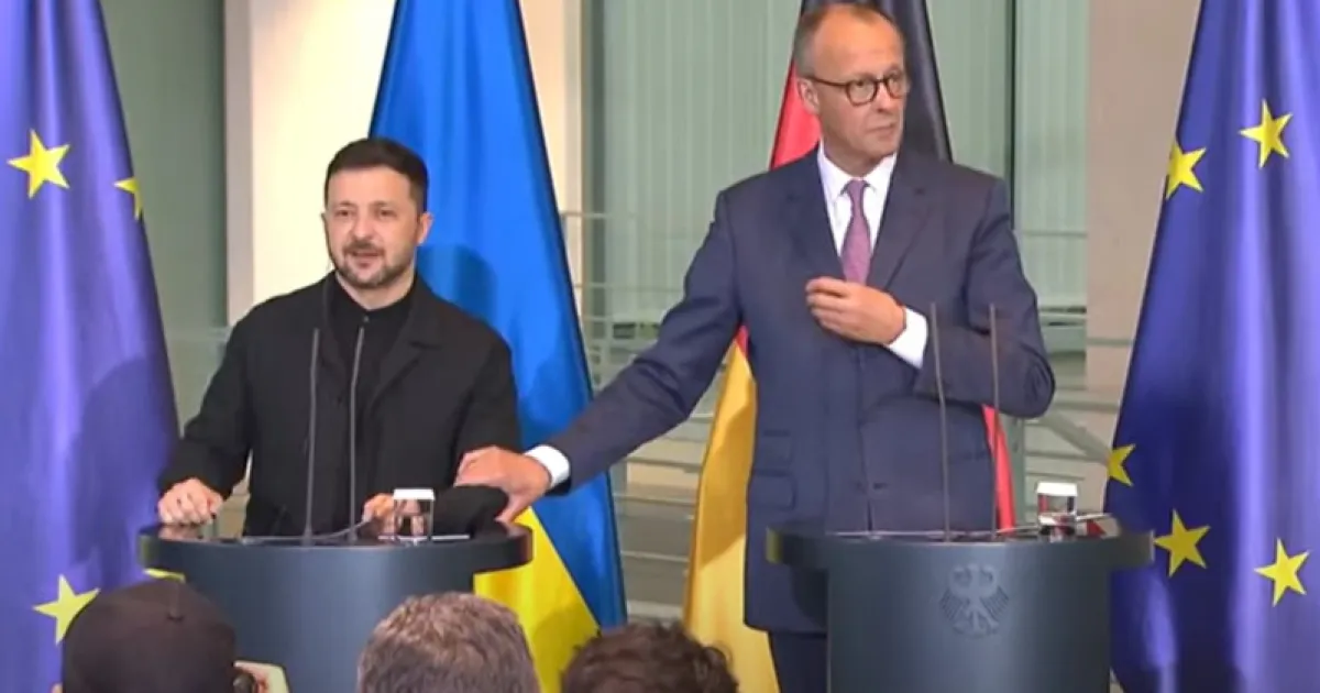 Zelenskyi i Merz
