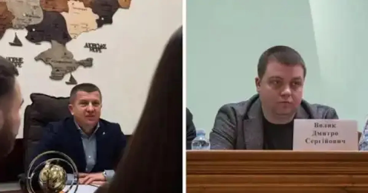 Валентин Мельник та Дмитро Волик