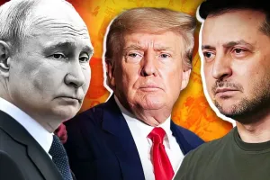 Зеленский, Путин, Трамп / Зеленський, Путін, Трамп