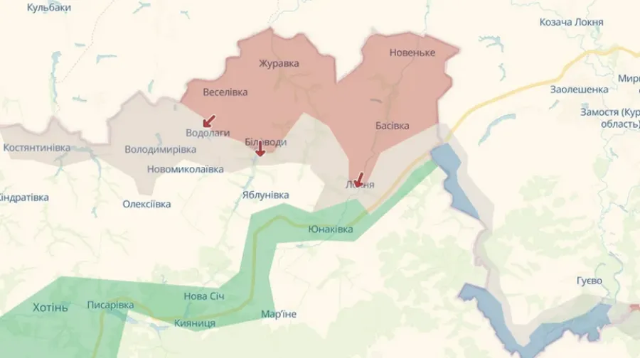 серая зона, Сумская область
