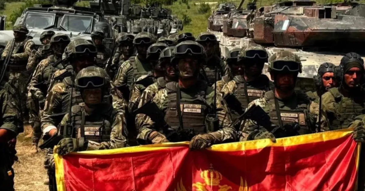 армия, Черногорияя