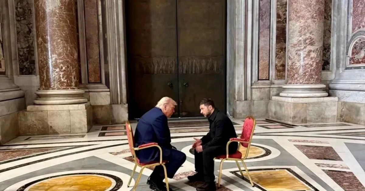 Trump i Zelenskyi