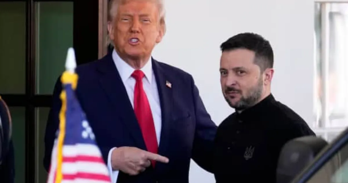 Трамп и Зеленский / Трамп та Зеленський