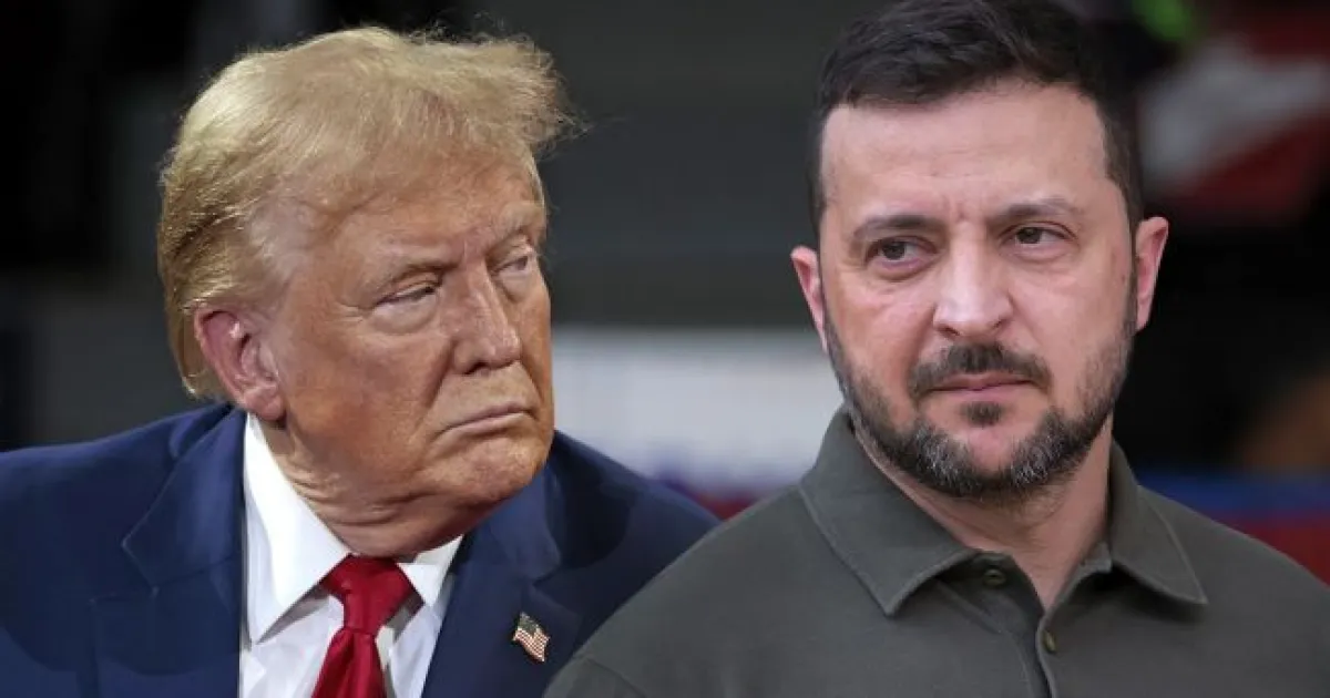 Trump i Zelenskyi