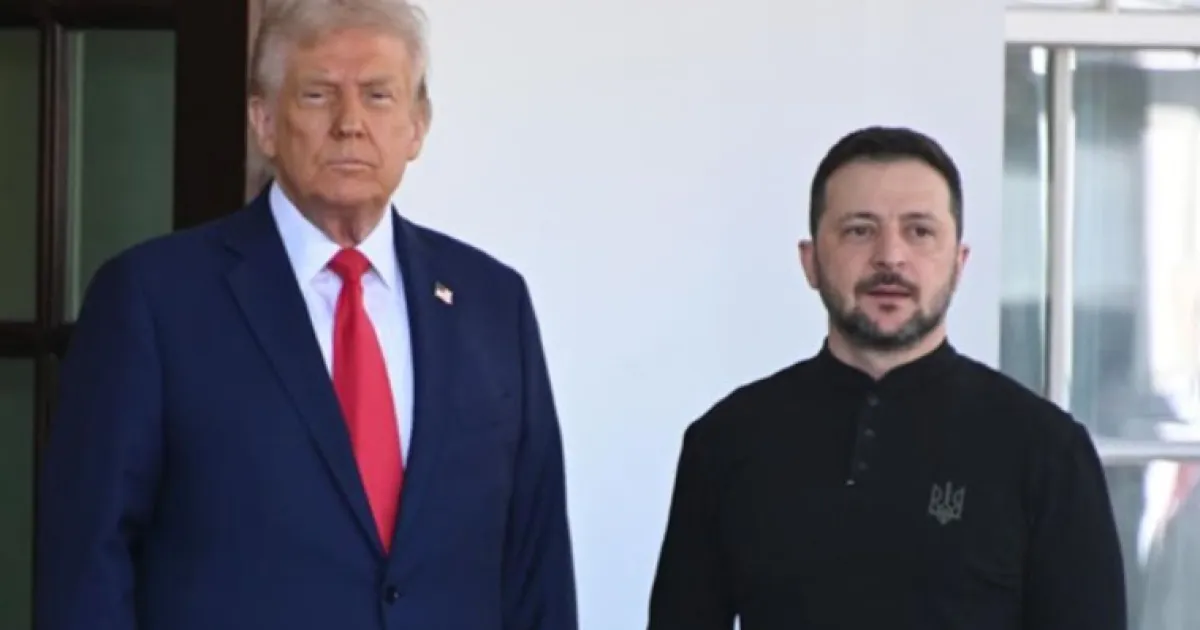 Trump i Zelenskyi