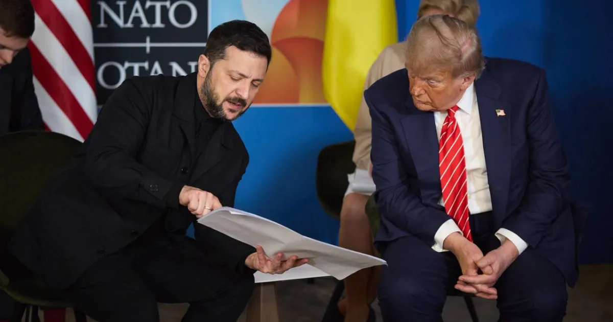 Trump i Zelenskyi