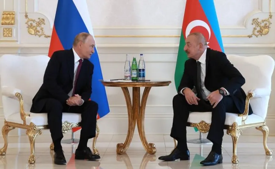 Путин и Алиев / Путін та Алієв