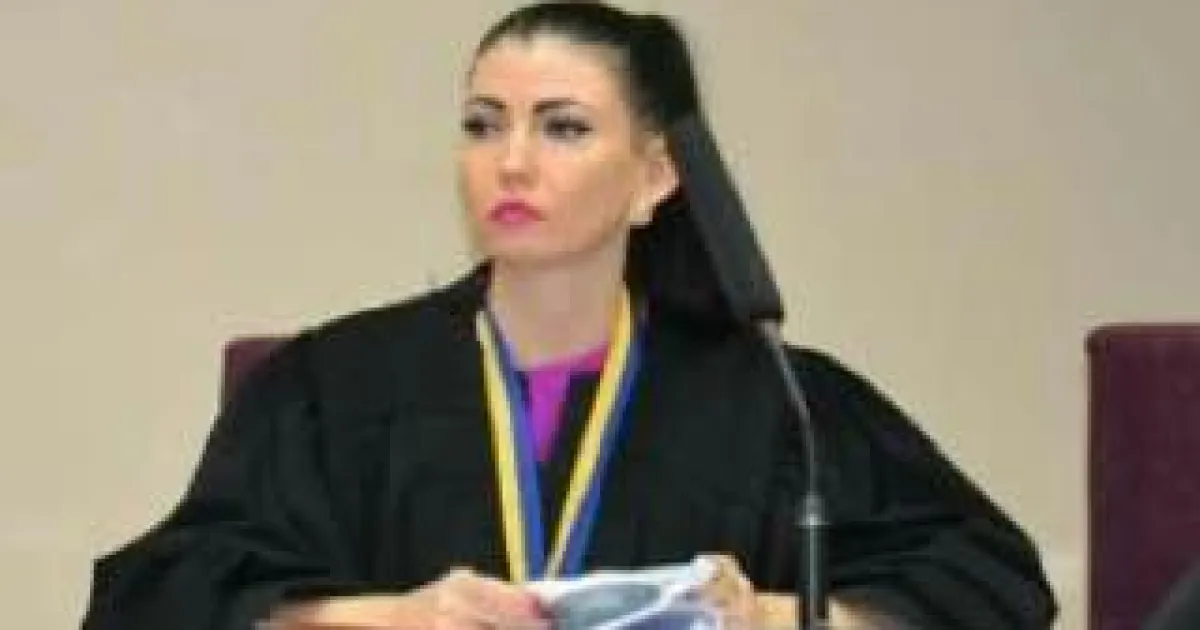 судья Марина Шаховнина / суддя Марина Шаховніна