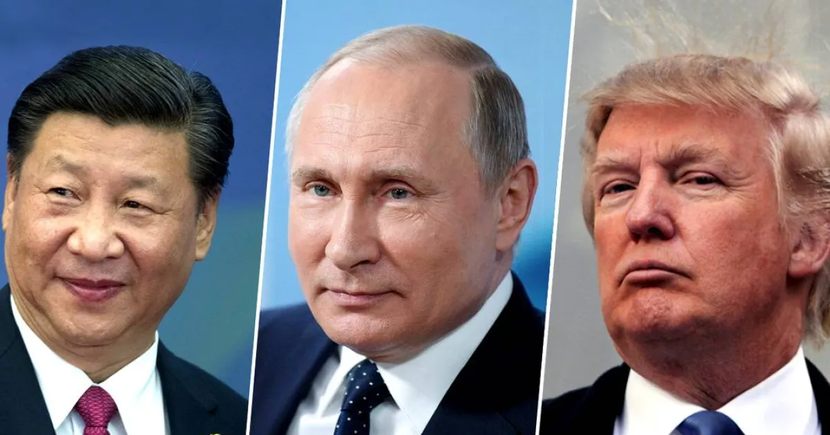 Путин, Си, Трамп