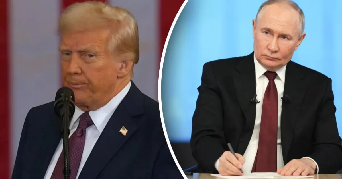 Путин Трамп