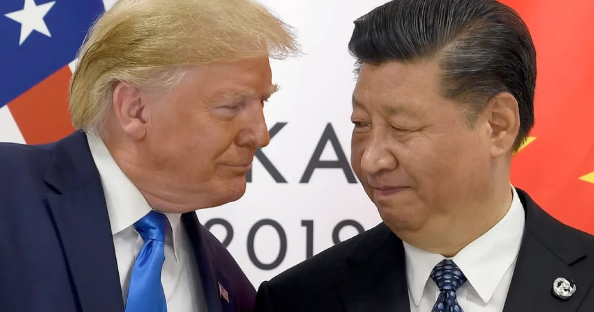 Трамп и Си Цзиньпин