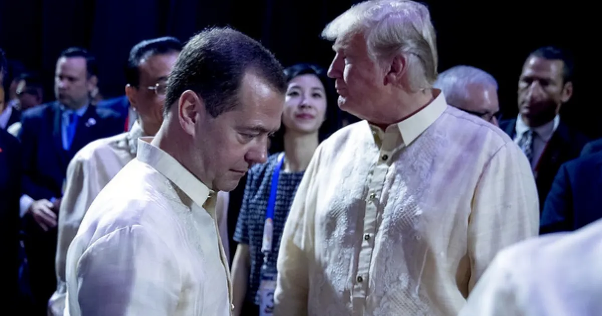 Трамп, Медведева