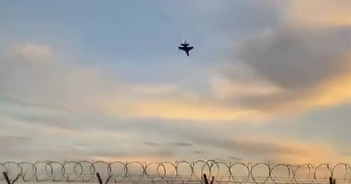 истребитель F-16, авиакатастрофа