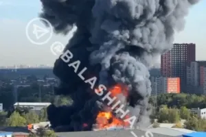пожар, Балашиха