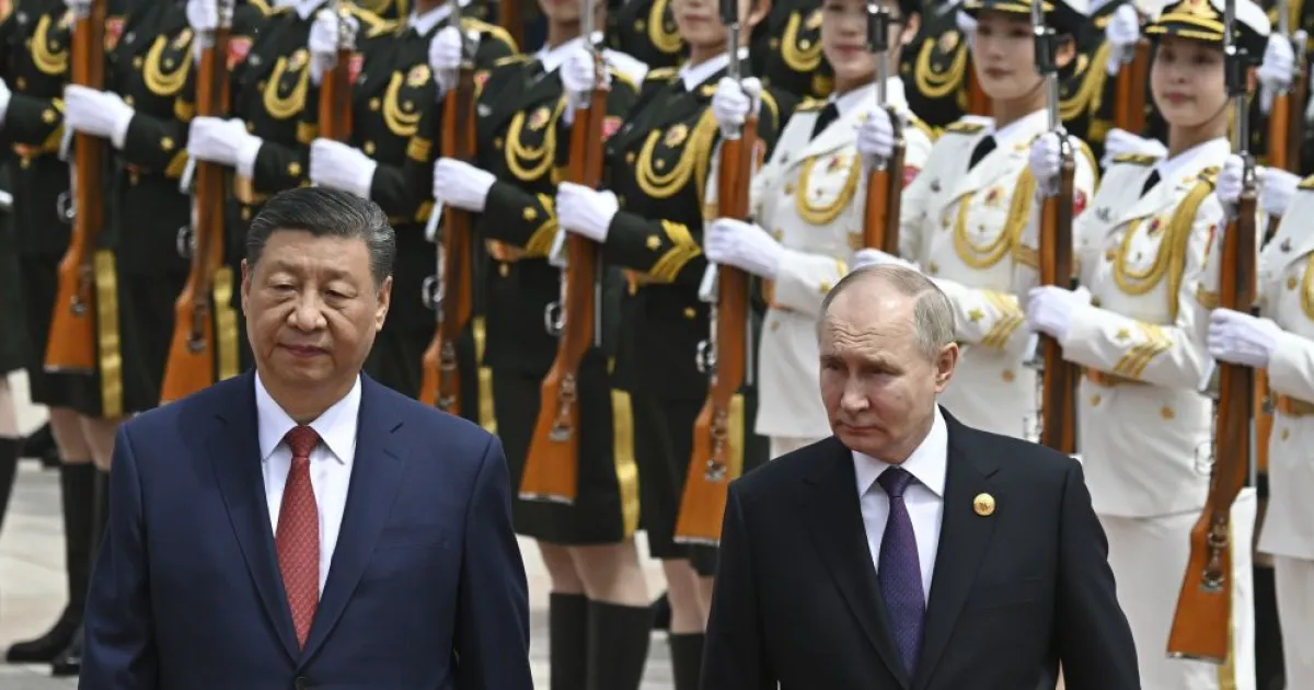Путин, Китай