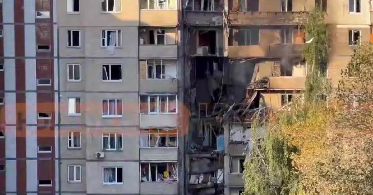 Киев, ночная атака